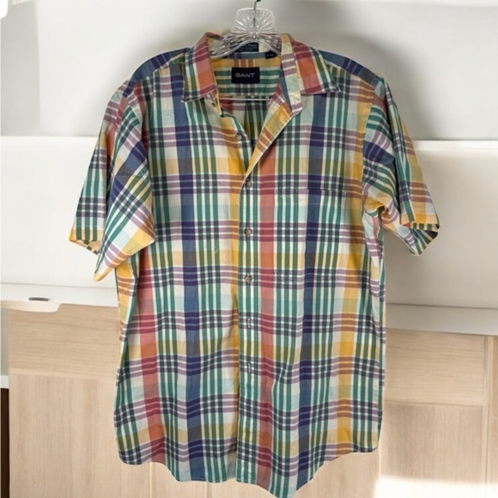 Gant Short Sleeve Shirt Mens Large by gant